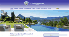 Desktop Screenshot of kristall-immobilien.com